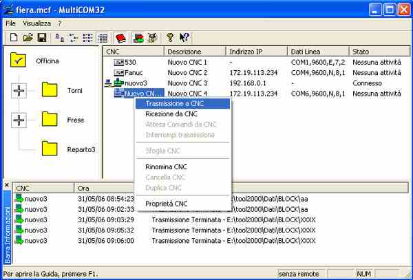 multicom trasmissione manuale