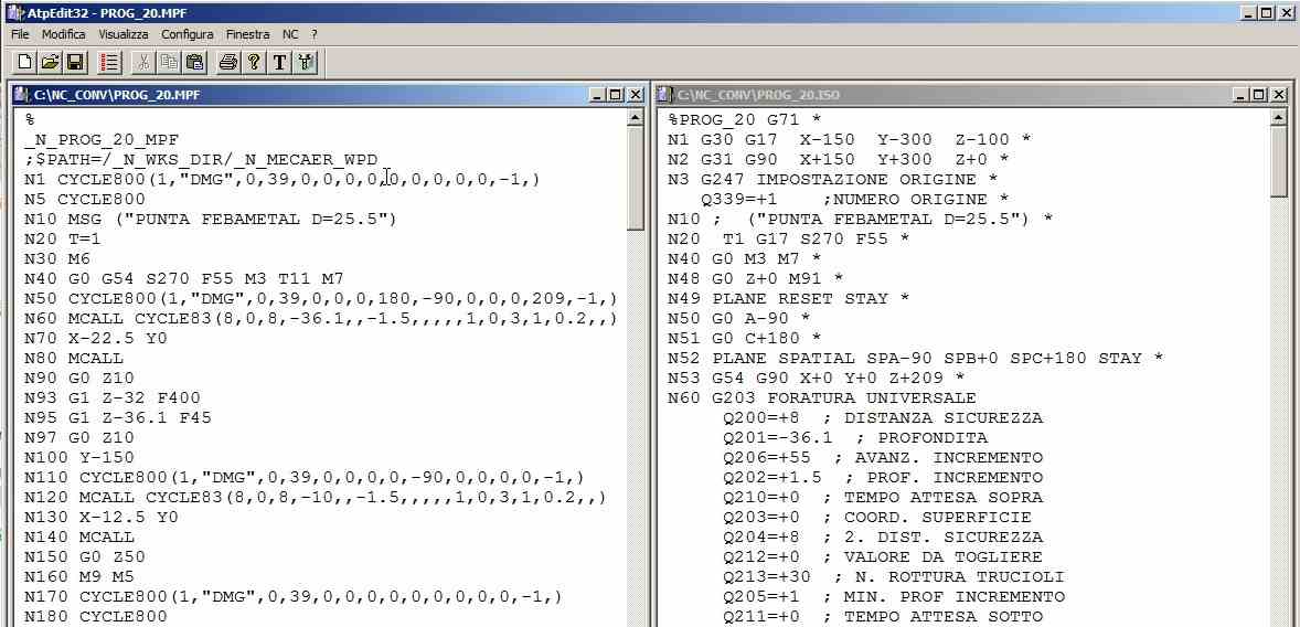 ncconverter linguaggi cnc